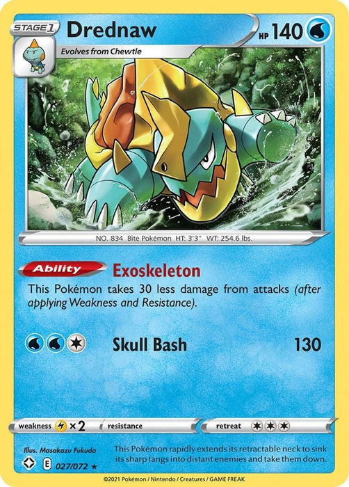 Drednaw (#027/072) (Shining Fates)