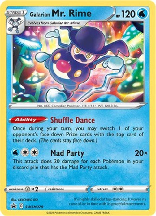 Galarian Mr. Rime - SWSH079 (#SWSH079) (SWSH: Sword & Shield Promo Cards)