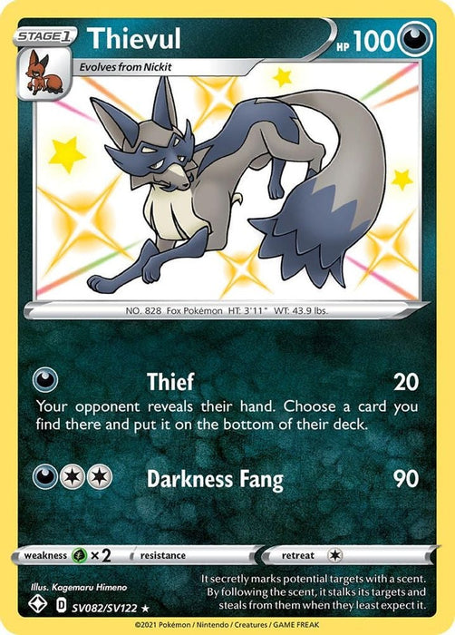 Thievul (#SV082/SV122) (Shining Fates: Shiny Vault)