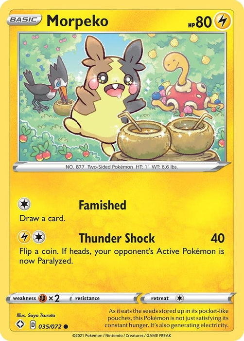 Morpeko 035 (#035/072) (Shining Fates)