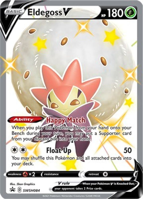 Eldegoss V - SWSH084 (#SWSH084) (SWSH: Sword & Shield Promo Cards)