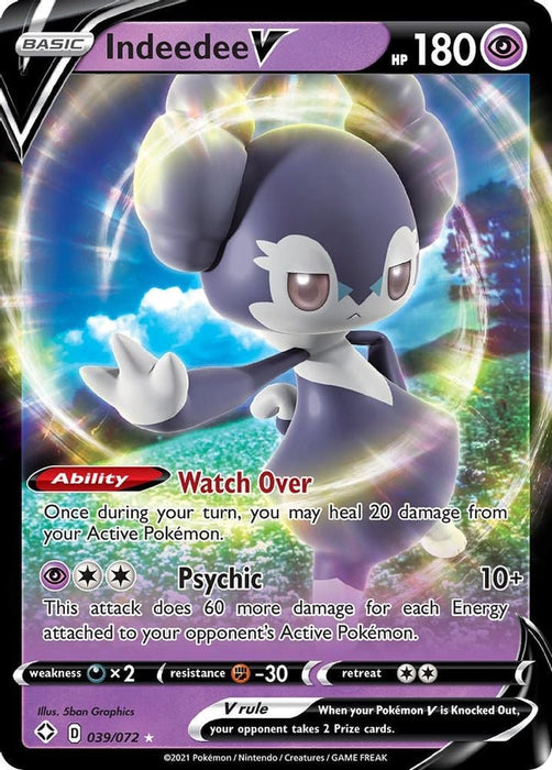 Indeedee V (#039/072) (Shining Fates)