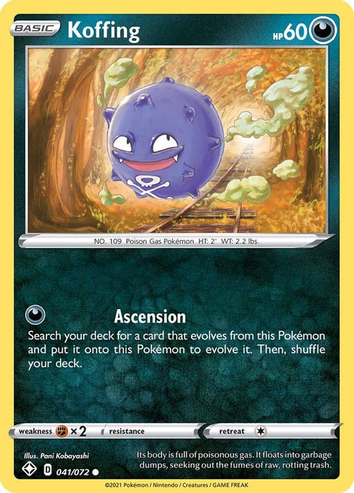 Koffing (#041/072) (Shining Fates)
