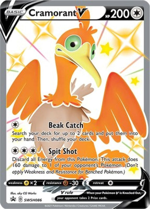 Cramorant V - SWSH086 (#SWSH086) (SWSH: Sword & Shield Promo Cards)