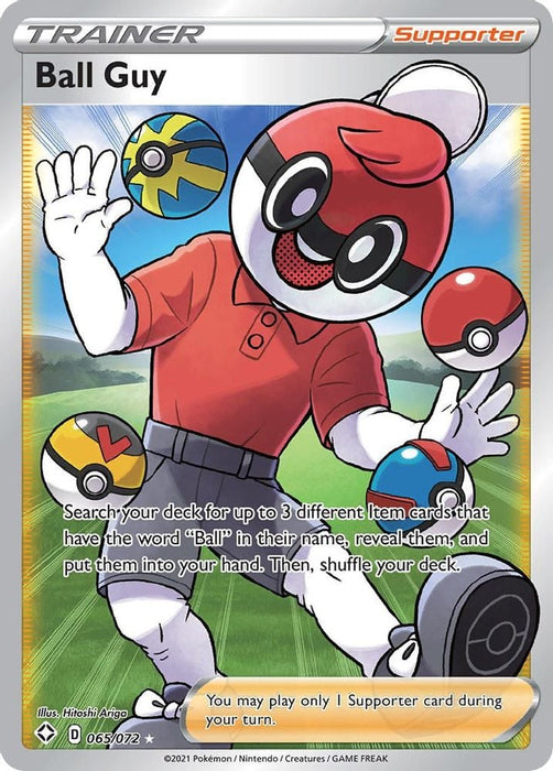 Ball Guy Full Art (#065/072) (Shining Fates)