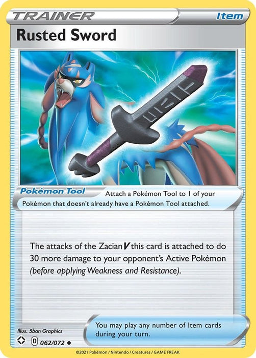 Rusted Sword (#062/072) (Shining Fates)