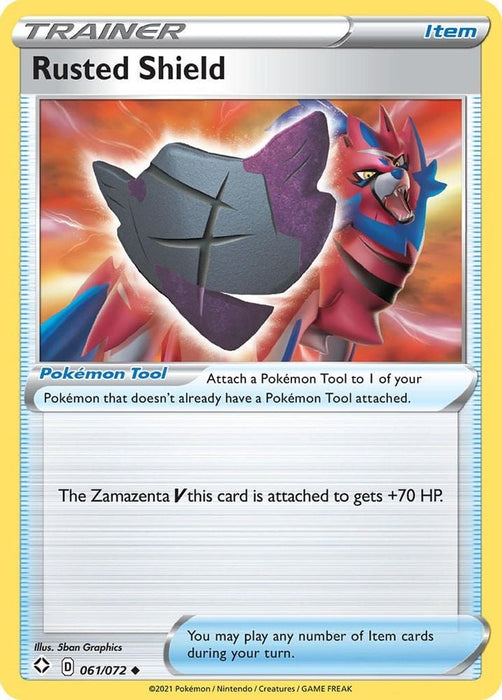 Rusted Shield (#061/072) (Shining Fates)