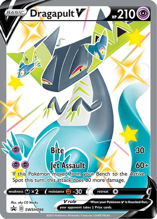 Dragapult V - SWSH096 (#SWSH096) (SWSH: Sword & Shield Promo Cards)