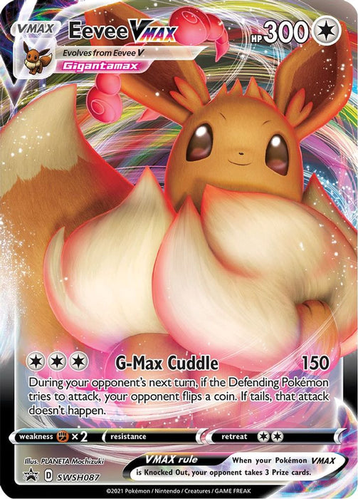 Eevee VMAX - SWSH087 (#SWSH087) (SWSH: Sword & Shield Promo Cards) Near Mint Holofoil