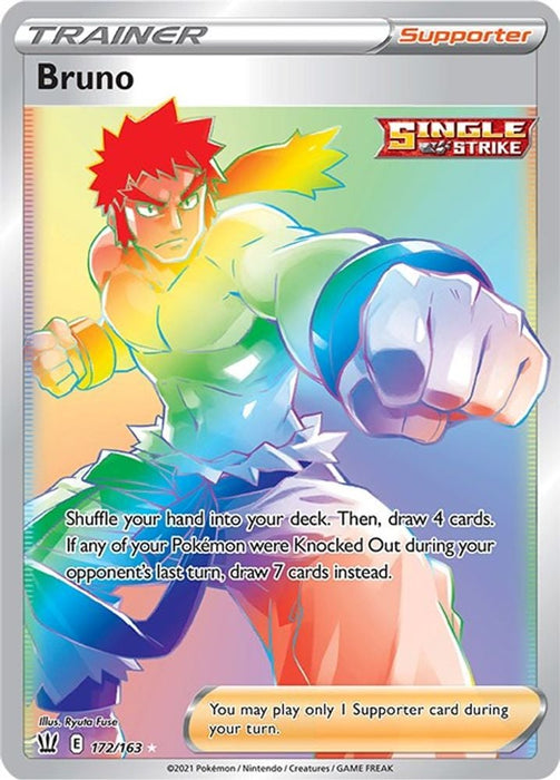 Bruno Secret (#172/163) (SWSH05: Battle Styles)