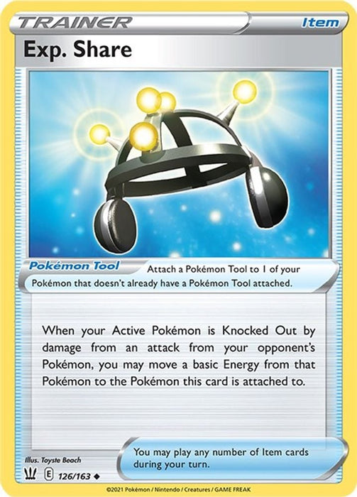 Exp Share (#126/163) (SWSH05: Battle Styles)