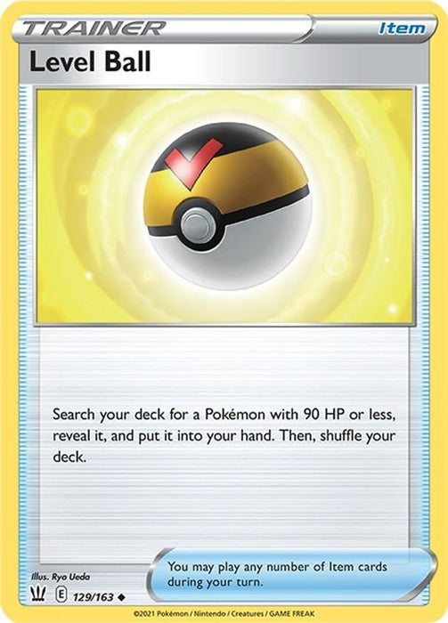 Level Ball (#129/163) (SWSH05: Battle Styles) Near Mint