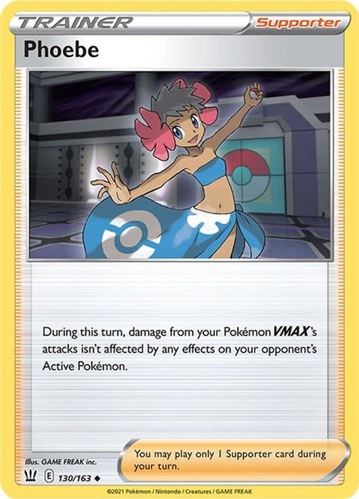Phoebe (#130/163) (SWSH05: Battle Styles)