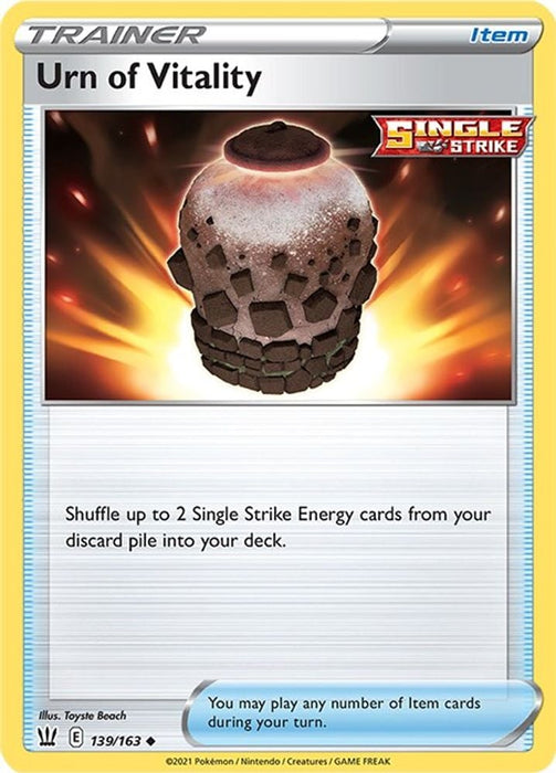 Urn of Vitality (#139/163) (SWSH05: Battle Styles)