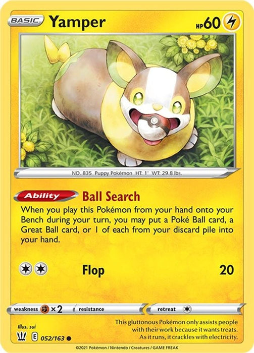 Yamper (#052/163) (SWSH05: Battle Styles)