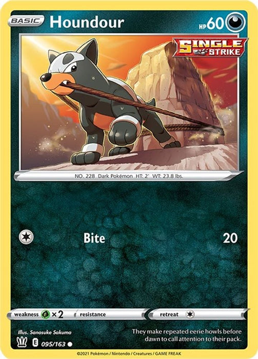 Houndour (#095/163) (SWSH05: Battle Styles)