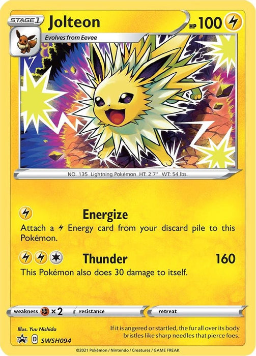 Jolteon - SWSH094 (#SWSH094) (SWSH: Sword & Shield Promo Cards)