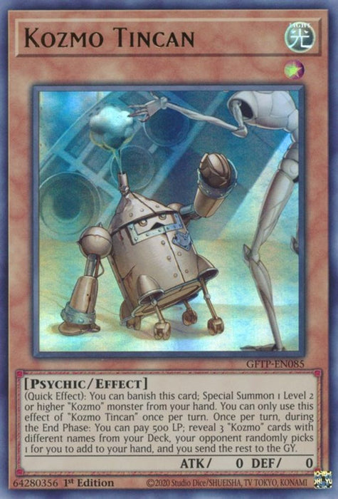 Kozmo Tincan (#GFTP-EN085) (Ghosts From the Past) Near Mint 1st Edition