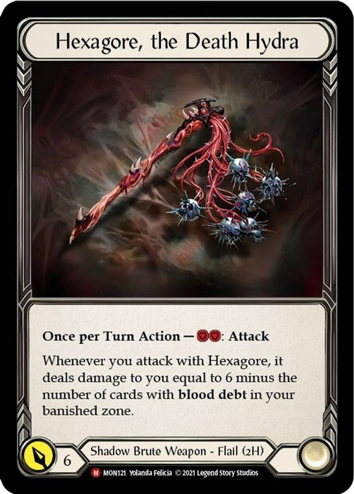 Hexagore the Death Hydra (#MON121) (Monarch)