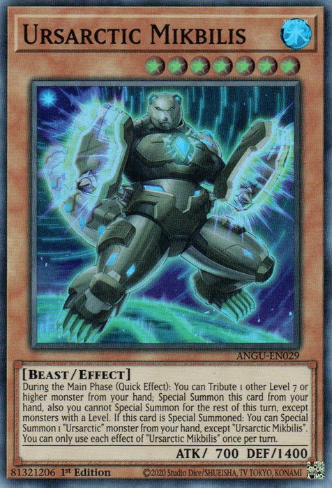 Ursarctic Mikbilis (#ANGU-EN029) (Ancient Guardians) Near Mint 1st Edition