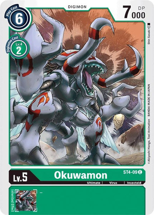 Okuwamon (#ST4-09 C) (Starter Deck 04: Giga Green) Near Mint