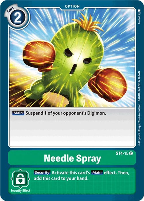 Needle Spray (#ST4-15 C) (Starter Deck 04: Giga Green) Near Mint