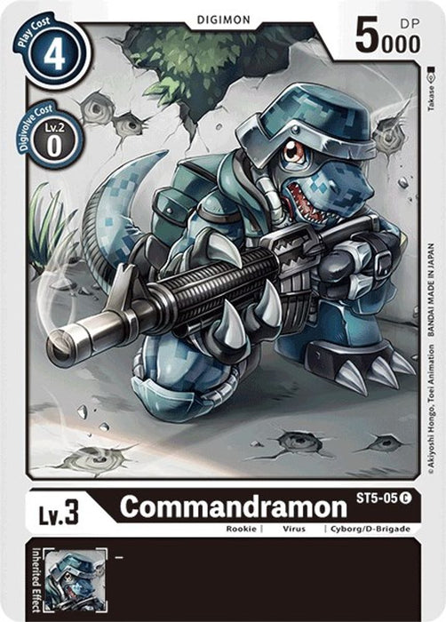 Commandramon (#ST5-05 C) (Starter Deck 05: Machine Black) Near Mint