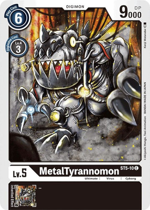 MetalTyrannomon (#ST5-10 C) (Starter Deck 05: Machine Black) Near Mint
