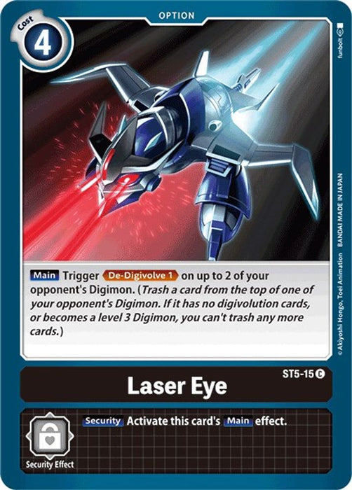 Laser Eye (#ST5-15 C) (Starter Deck 05: Machine Black) Near Mint