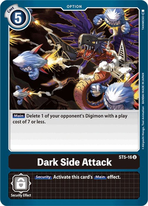 Dark Side Attack (#ST5-16 U) (Starter Deck 05: Machine Black) Near Mint