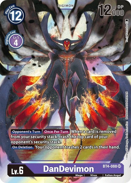 Image for DanDevimon (BT4-088 SR) - Digimon Card Game