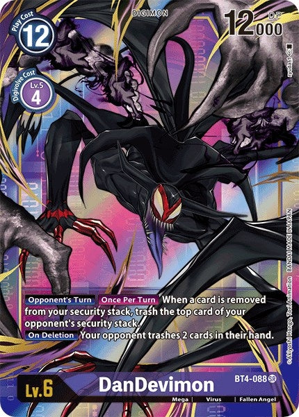Image for DanDevimon (Alternate Art) (BT4-088 SR) - Digimon Card Game