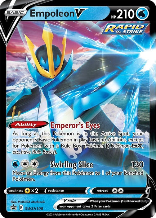 Empoleon V - SWSH108 (#SWSH108) (SWSH: Sword & Shield Promo Cards)