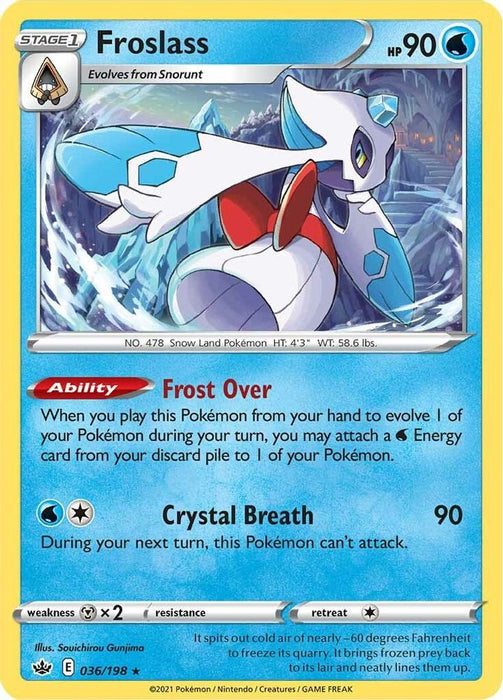 Froslass (#036/198) (SWSH06: Chilling Reign)
