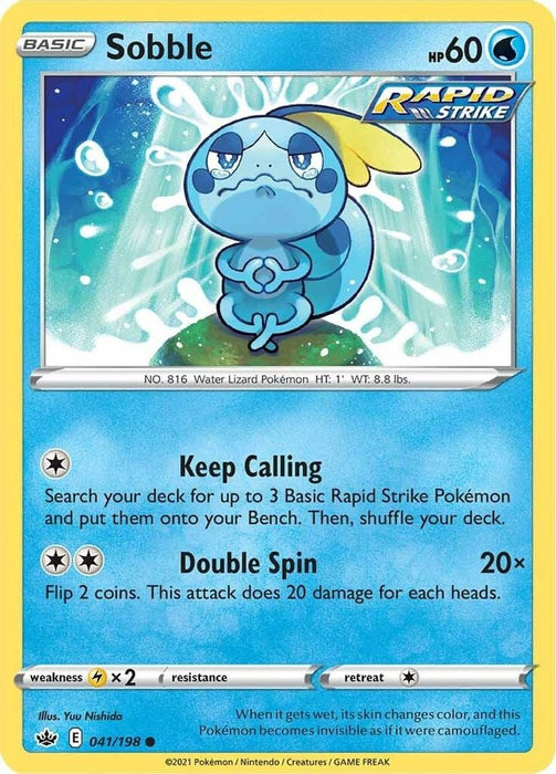 Sobble (#041/198) (SWSH06: Chilling Reign)