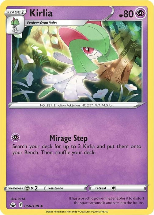 Kirlia (#060/198) (SWSH06: Chilling Reign)