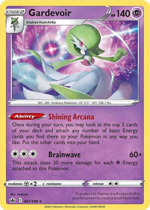 Gardevoir (#061/198) (SWSH06: Chilling Reign)