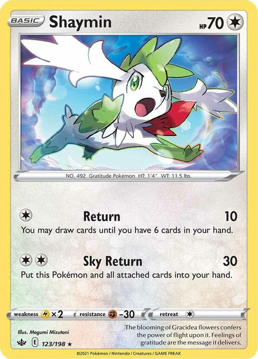 Shaymin (#123/198) (SWSH06: Chilling Reign)