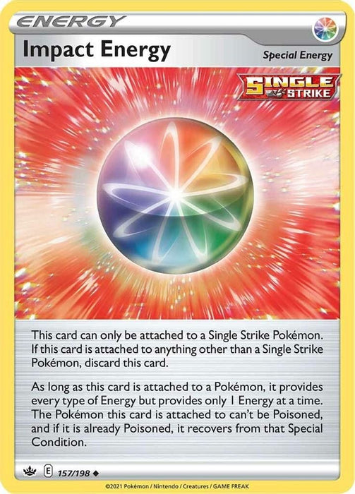 Impact Energy (#157/198) (SWSH06: Chilling Reign)