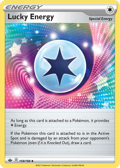 Lucky Energy (#158/198) (SWSH06: Chilling Reign)