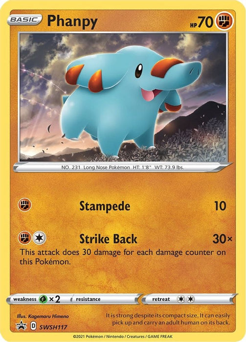 Phanpy - SWSH117 (#SWSH117) (SWSH: Sword & Shield Promo Cards)
