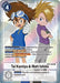 Tai Kamiya & Matt Ishida (Box Topper) (#BT5-093 R) (Battle of Omni) Near Mint Foil