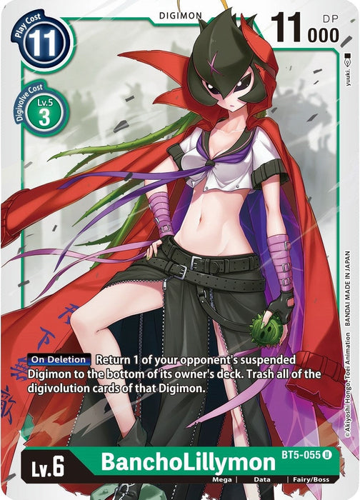 Image for BanchoLillymon (BT5-055 U) - Digimon Card Game