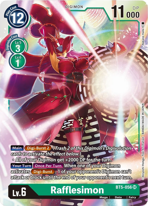 Image for Rafflesimon (BT5-056 SR) - Digimon Card Game