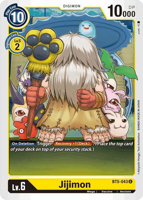 Image for Jijimon (BT5-043 U) - Digimon Card Game