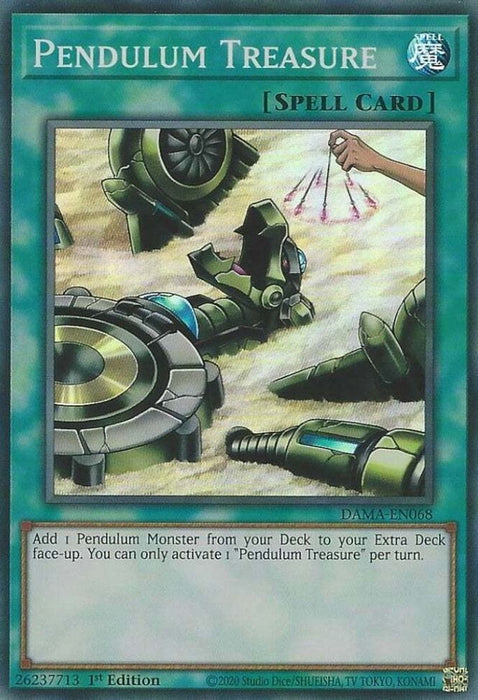 Pendulum Treasure (#DAMA-EN068) (Dawn of Majesty) Near Mint 1st Edition