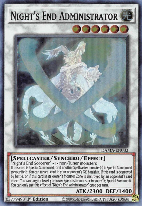 Night's End Administrator (#DAMA-EN083) (Dawn of Majesty) Near Mint 1st Edition