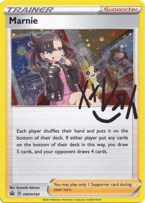 Marnie - SWSH120 (#SWSH120) (SWSH: Sword & Shield Promo Cards)
