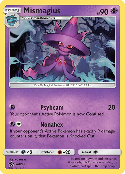 Mismagius - SM245 (#SM245) (SM Promos) Near Mint