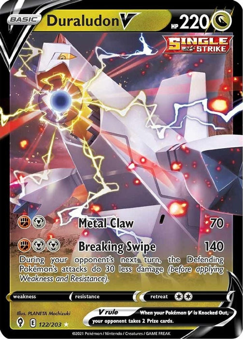Duraludon V (#122/203) (SWSH07: Evolving Skies)